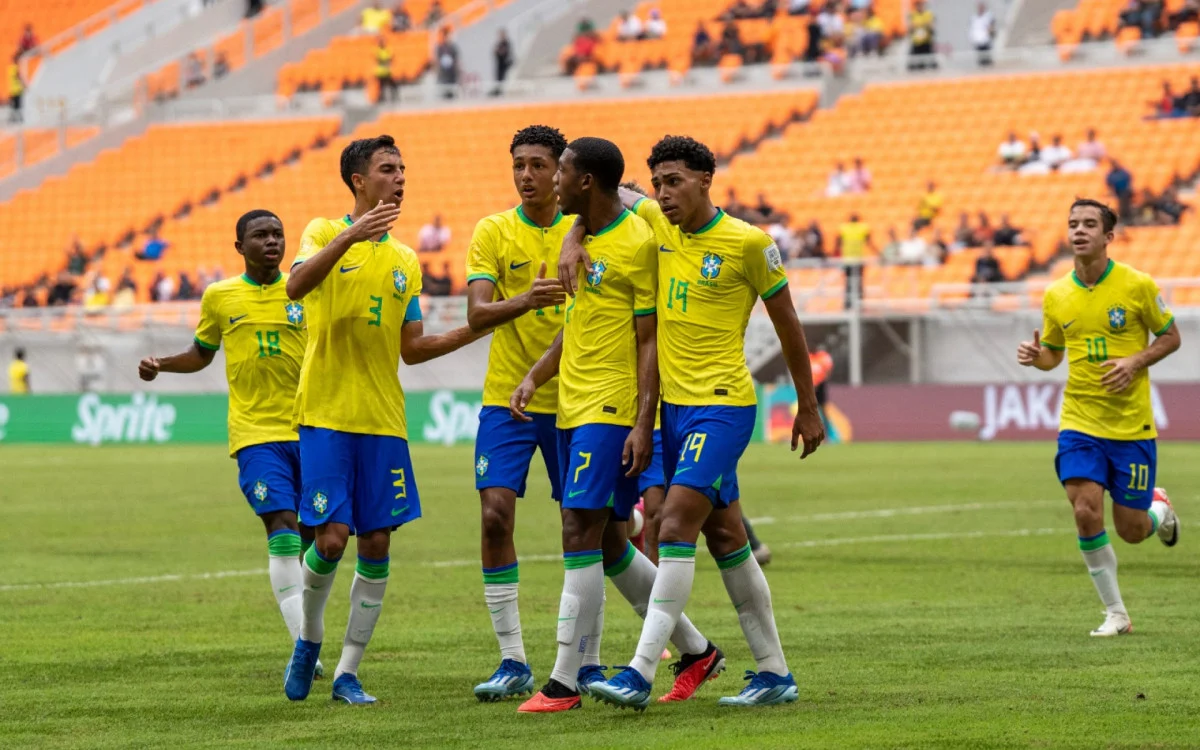 Brasil goleia Nova Caledônia pelo Mundial Sub-17