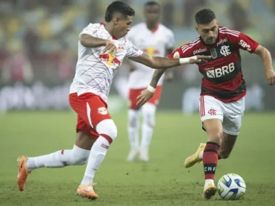 Flamengo vence o Bragantino e se aproxima do título