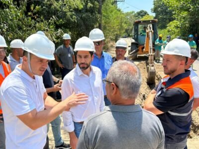 Obra vai levar água tratada para 9,5 mil moradores de Itaboraí