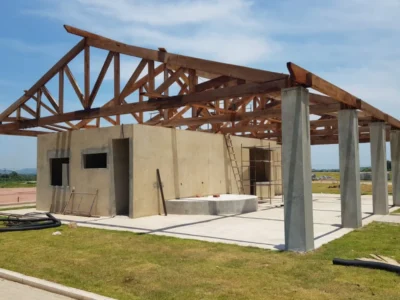 Obras do Parque de Exposições de Saquarema seguem avançando