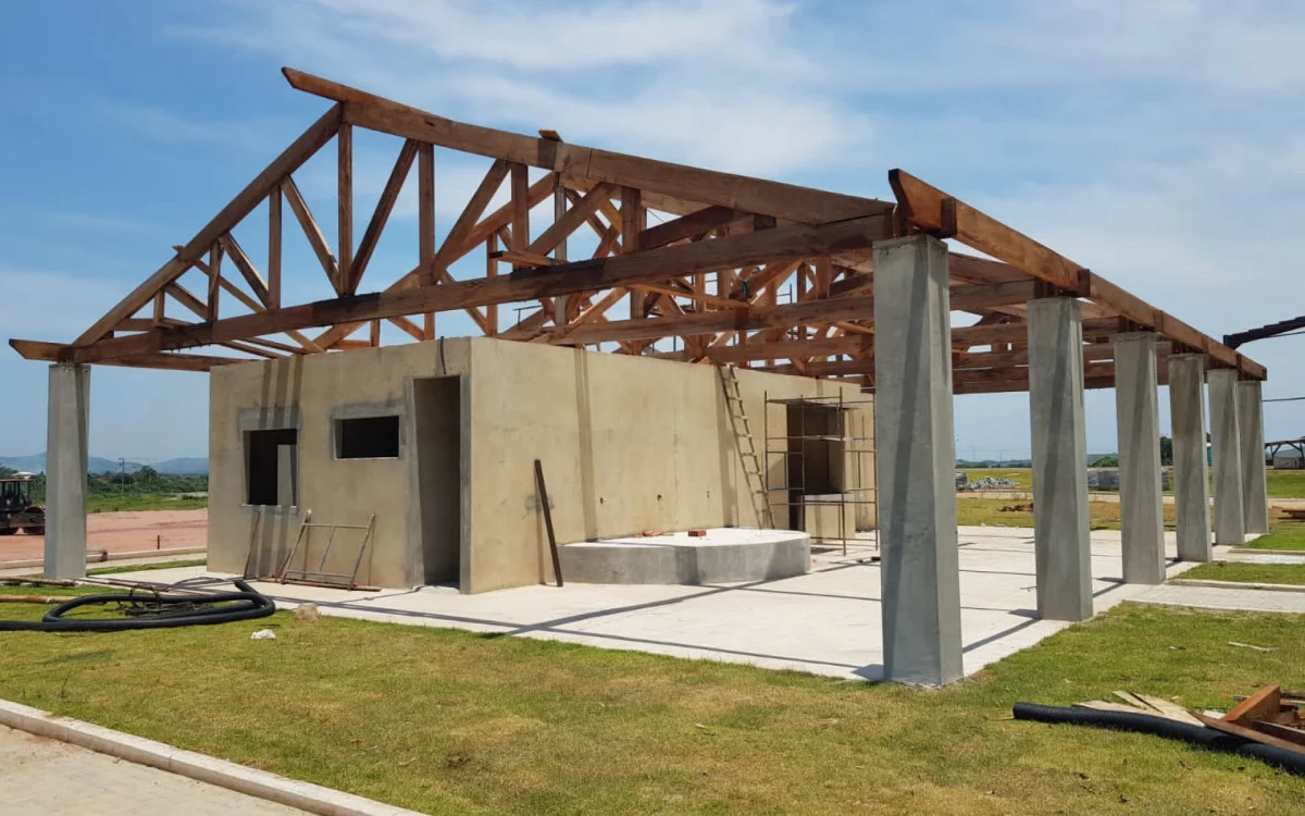 Obras do Parque de Exposições de Saquarema seguem avançando