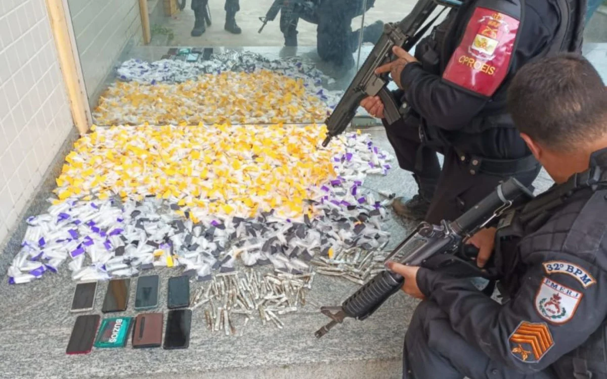 Polícia apreende drogas e prende suspeitos em ação conjunta