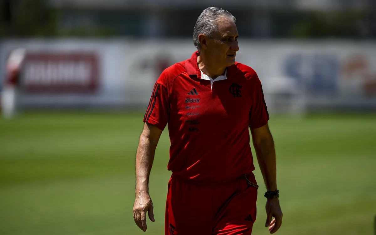 Tite mantém Cebolinha titular do Flamengo para Fla-Flu