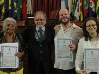 Personalidades de Niterói são homenageadas na Câmara