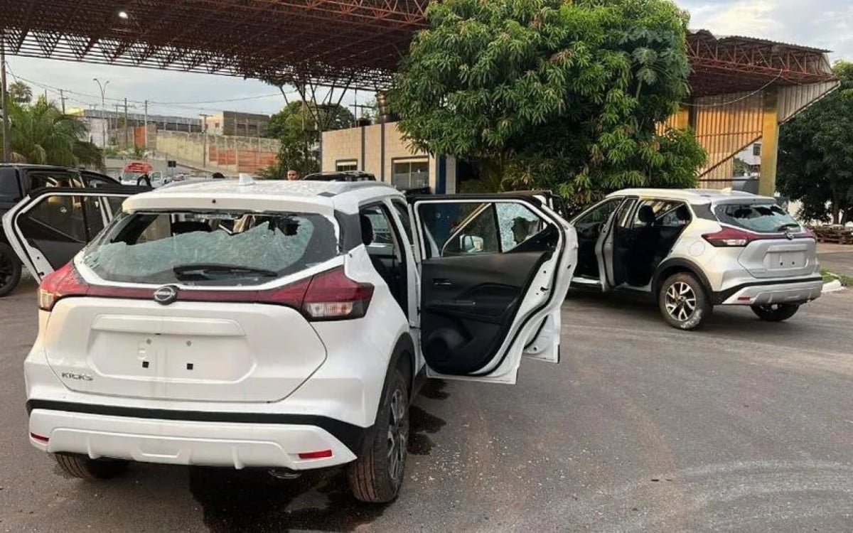 Assalto a concessionária deixa rastro de morte