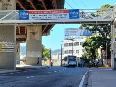 Avenida Brasil: Novo acesso à Rodoviária e ao Túnel Marcello Alencar