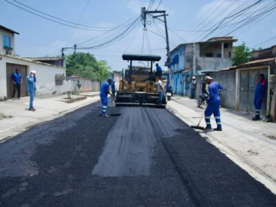 Bairro de São Gonçalo ganha obras de revitalização