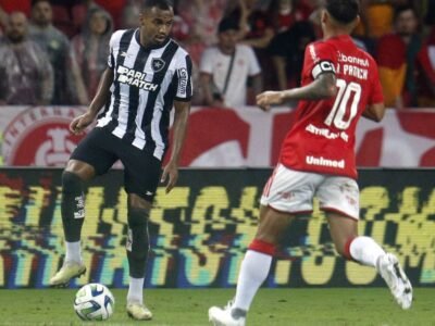 Botafogo fica com a pré-Libertadores após derrota para o Inter