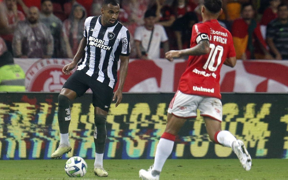Botafogo fica com a pré-Libertadores após derrota para o Inter