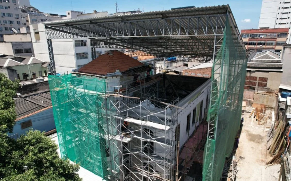 Casa Norival de Freitas: Obras de restauro avançam