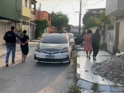 Casal de ladras é preso em São Gonçalo
