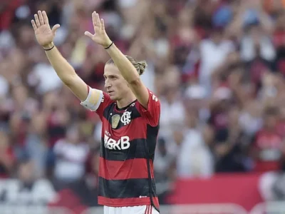 Flamengo ganha do Cuiabá e dá adeus a Filipe Luís e Rodrigo Caio