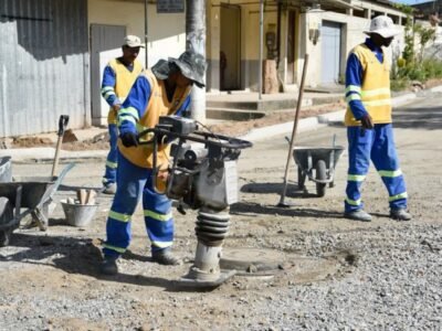 Itaboraí recebe obras de pavimentação em 80 ruas