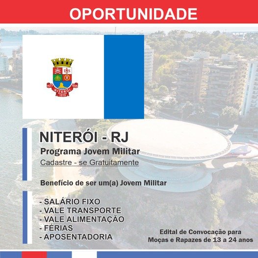 Prefeitura de Niterói nega participação em programa "Jovem Militar"