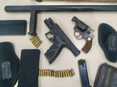 Saquarema: Homem com arsenal balístico é preso em flagrante