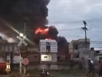 Tragédia em Campos: incêndio em garagem destrói 25 ônibus