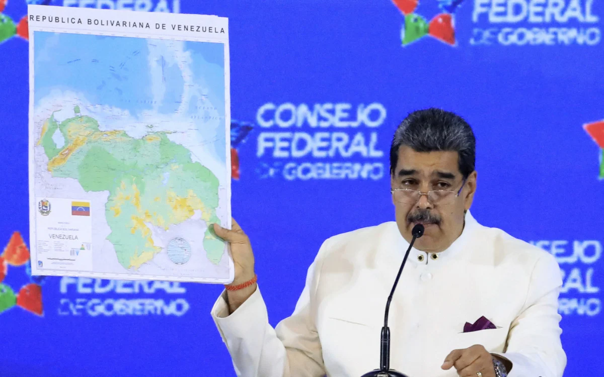 Venezuela apresenta novo mapa com Essequibo anexado