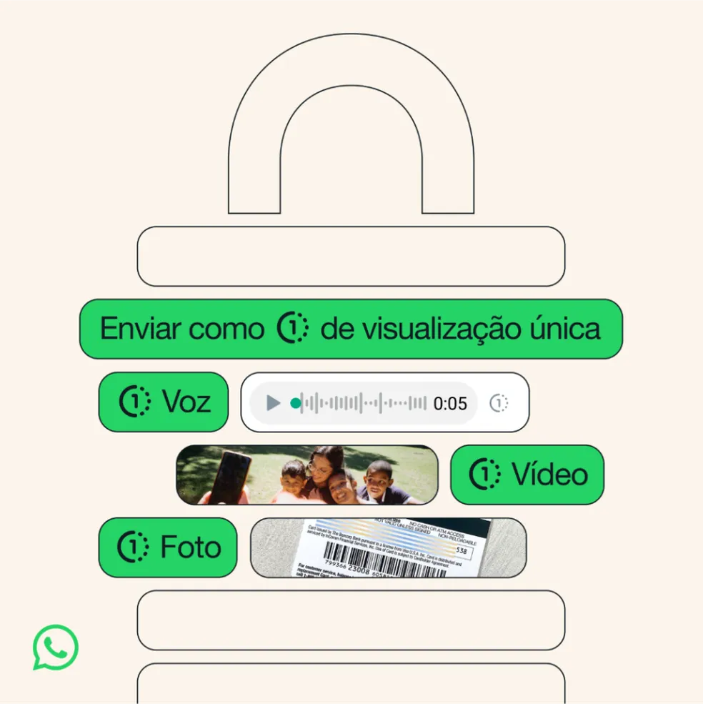 WhatsApp lança recurso de mensagem de voz de reprodução única