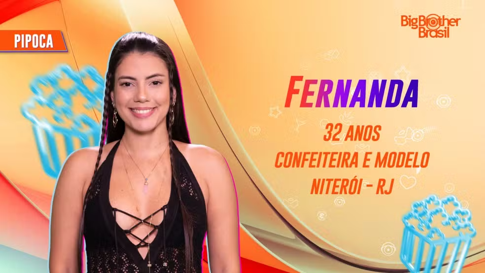 BBB 24: Fernanda, a confeiteira de Niterói, é confirmada