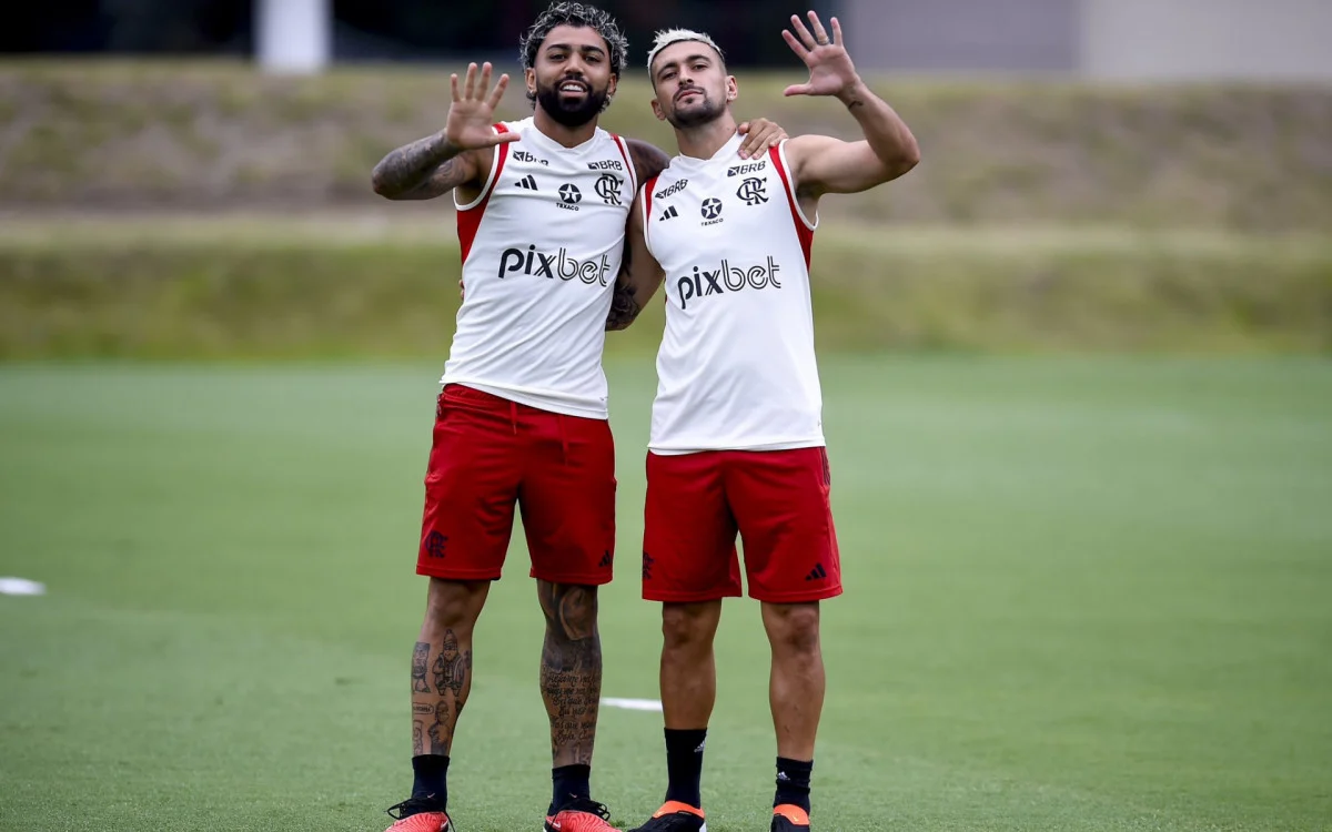 Flamengo confiante na renovação de Gabigol