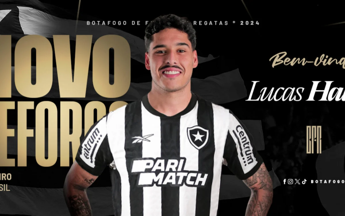 Lucas Halter assina com o Botafogo até 2027