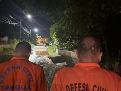 Tanguá: chuvas e enchentes provocam transtornos