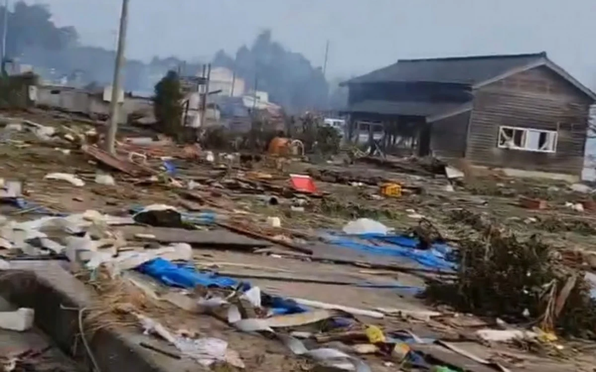 Terremotos no Japão causam destruição e mortes