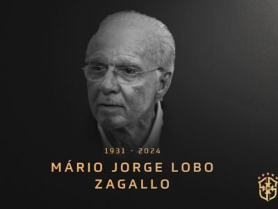Zagallo será velado na sede da CBF neste domingo