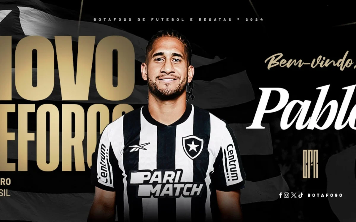 Botafogo anuncia contratação do zagueiro Pablo