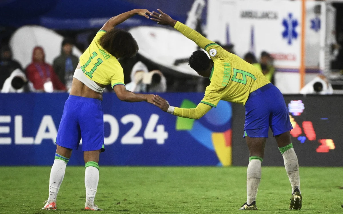Brasil busca virada no fim e vence a Venezuela no Pré-Olímpico