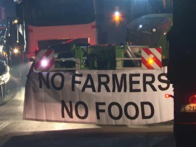 Concessões da UE não são suficientes: Agricultores continuam protestando