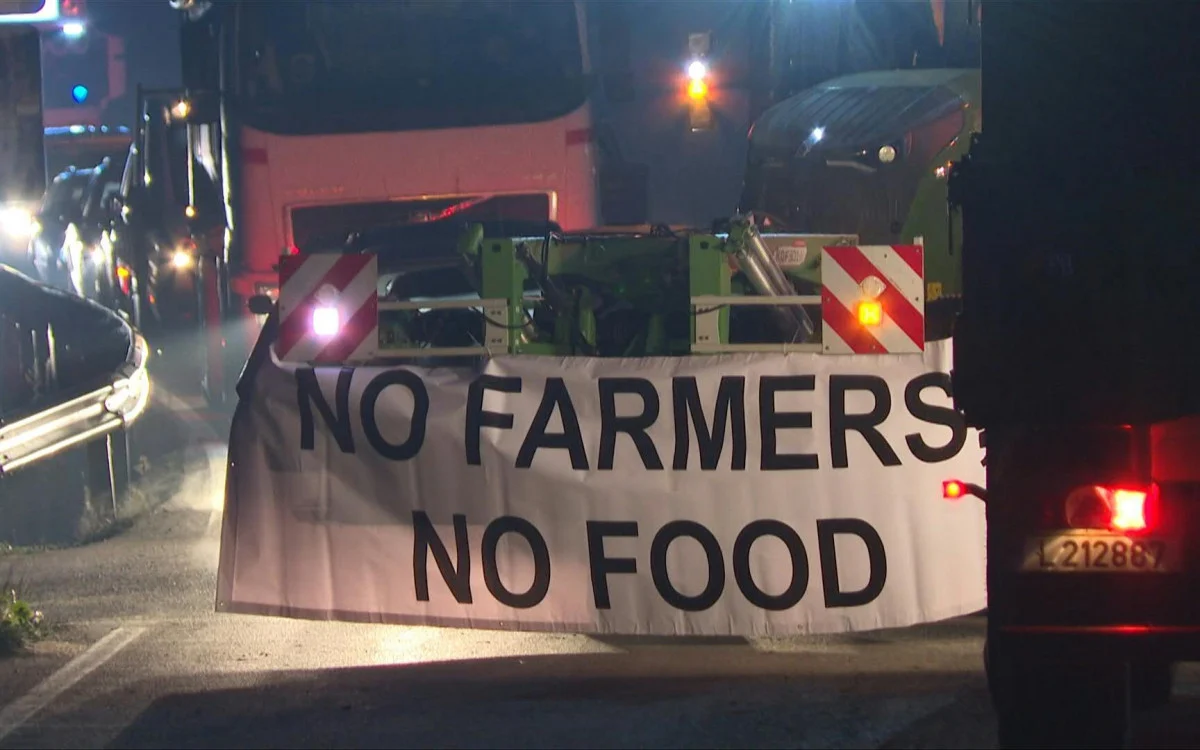 Concessões da UE não são suficientes: Agricultores continuam protestando