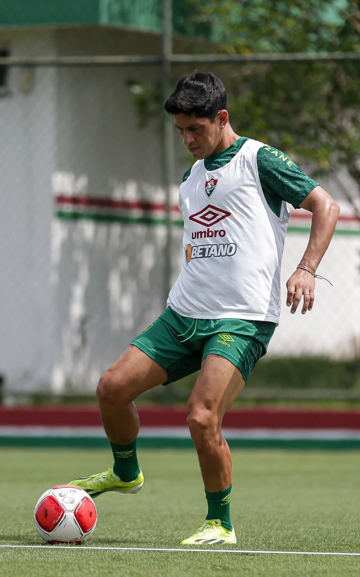 Germán Cano vibra com volta do Fluminense ao Maracanã