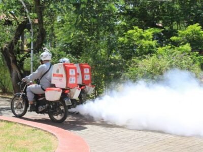 Combate ao mosquito da dengue não para em São Gonçalo | Júlio Diniz/Divulgação/PMSG