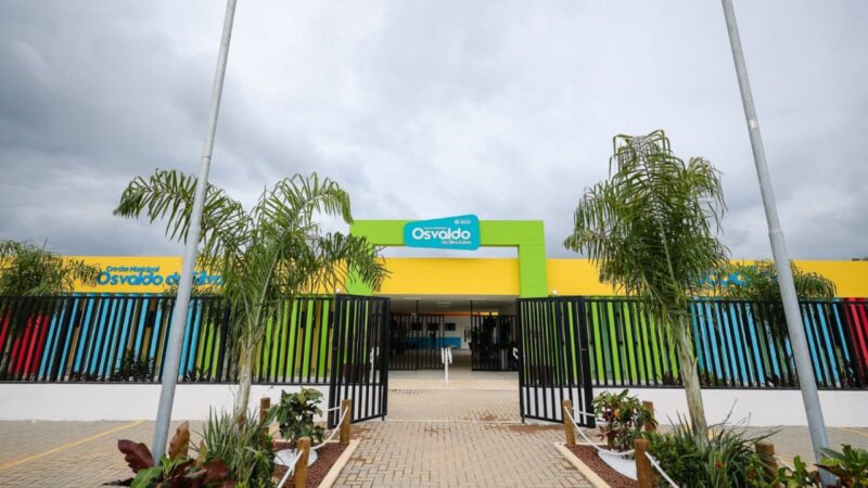 Saquarema inaugura creche Osvaldo da Silva Lima