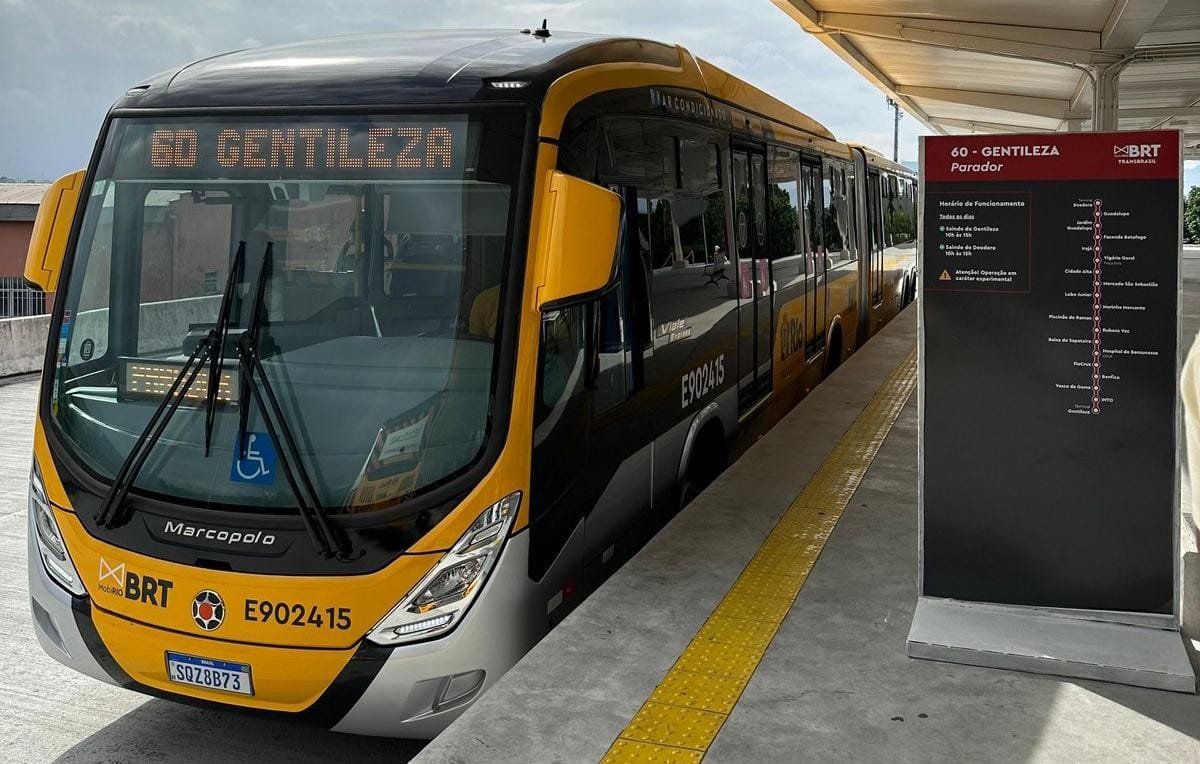 BRT Transbrasil terá horário estendido a partir deste domingo
