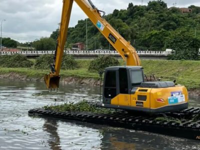 Caxias: Prefeitura intensifica limpeza de rios e canais após chuvas