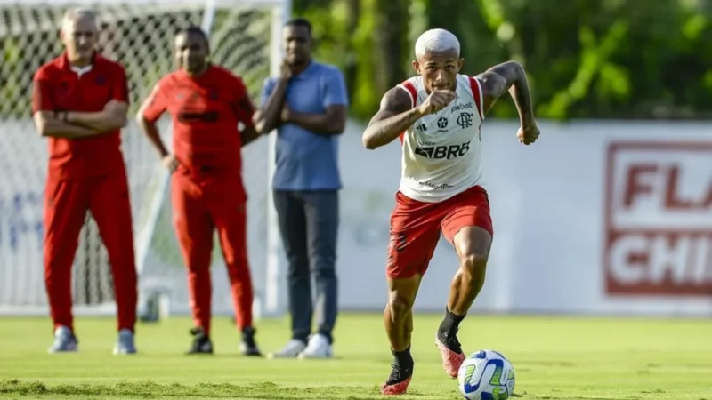 Flamengo aguarda investigação e Wesley segue à disposição de Tite