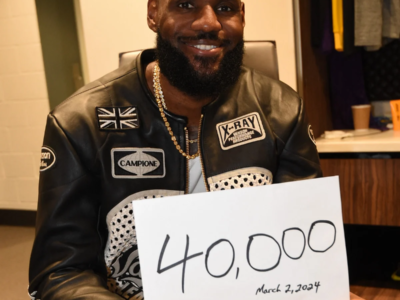 LeBron James faz história: 40 mil pontos na NBA