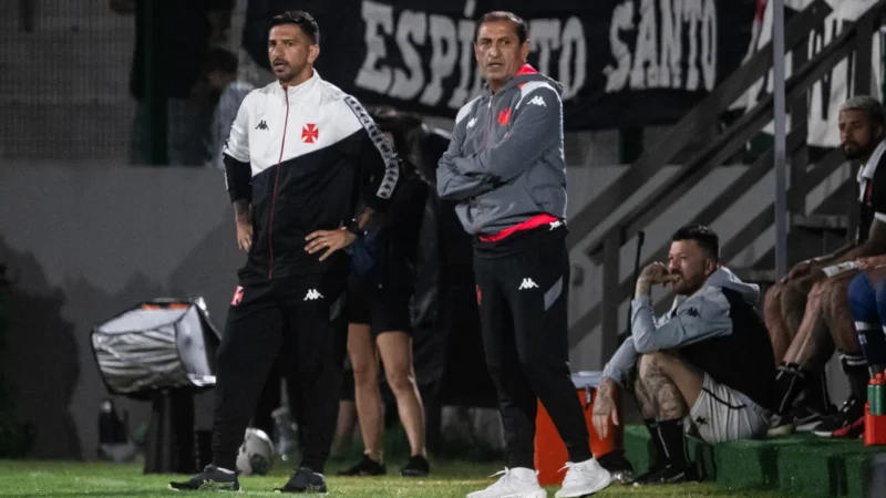 Meio-campo do Vasco é dúvida para enfrentar o Água Santa