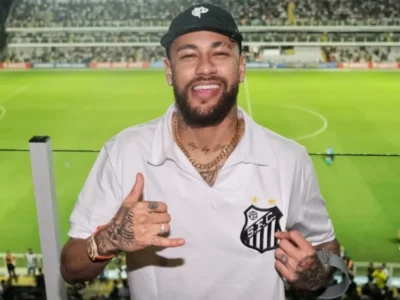 Neymar estará presente na final do Paulistão pelo Santos