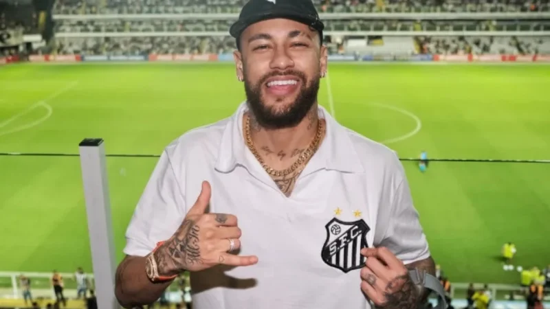 Neymar estará presente na final do Paulistão pelo Santos