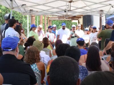 Prefeitura de Niterói inicia as atividades do NASCE na Ilha do Tibau