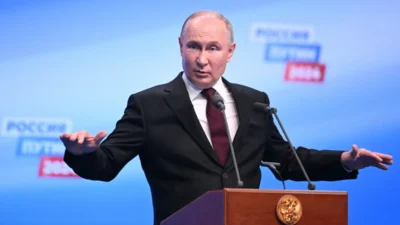 Putin vence as eleições e se prepara para mais um mandato