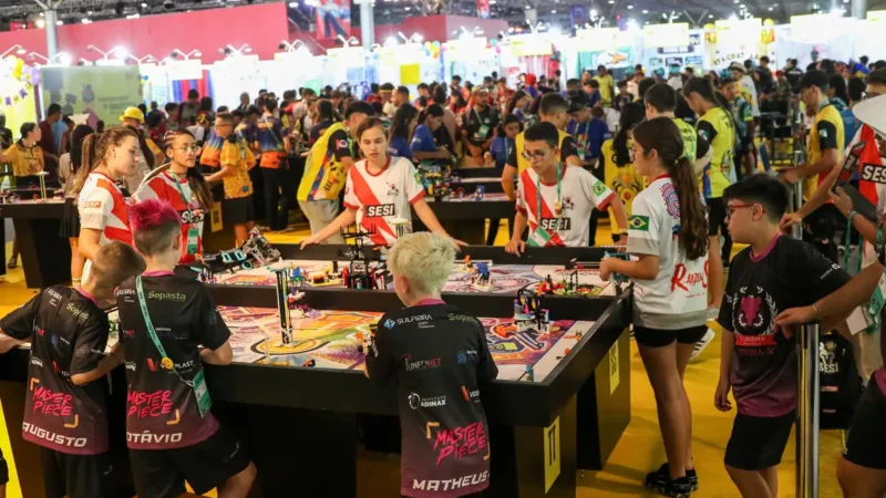 Robótica: Torneio nacional termina neste sábado
