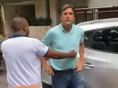 Violência no trânsito: Entregador é agredido por motorista no Rio