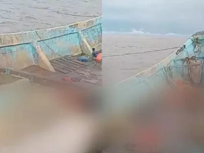 Barco à deriva revela vários corpos em decomposição