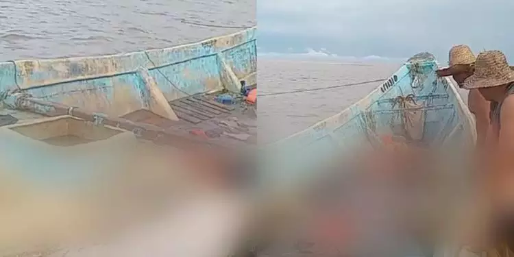 Barco à deriva revela vários corpos em decomposição