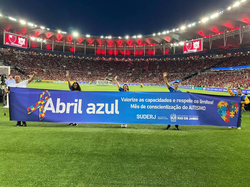 Coluna Inclusão é Notícia Maracanã Vivência Final do Carioca 2024 com Ação Inclusiva