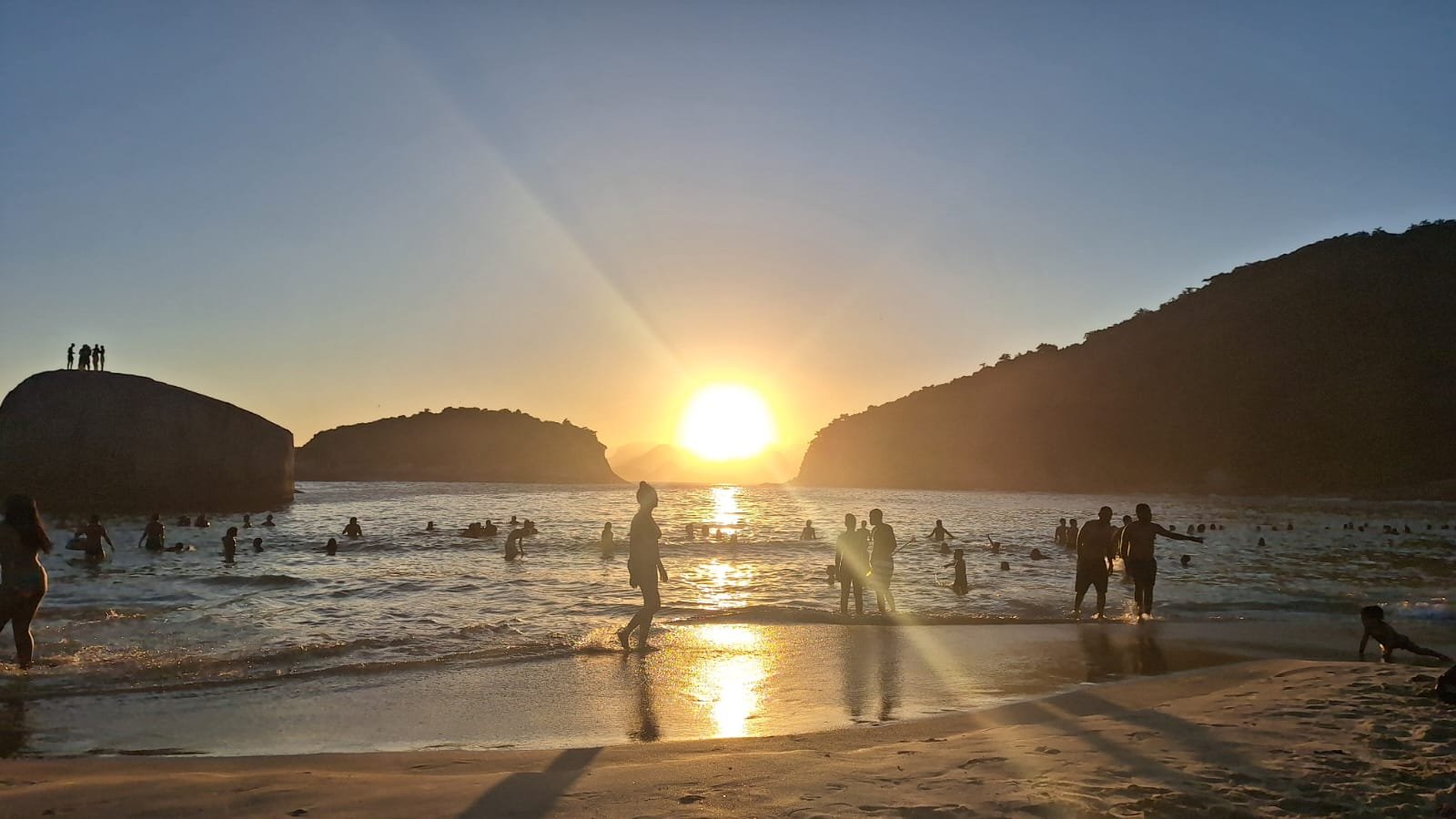 Niterói teve o domingo mais quente do Brasil